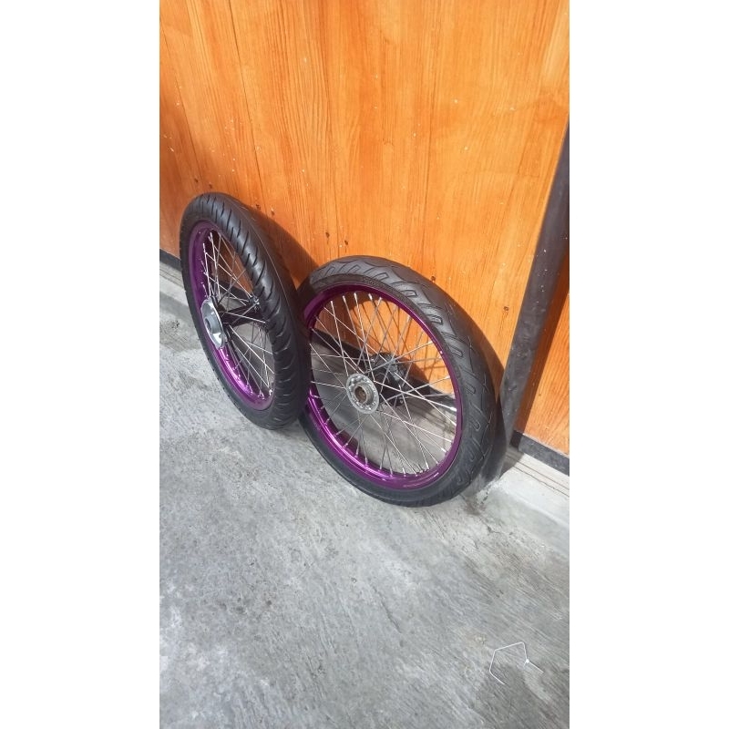 velg set cacing klx 150 series ukur 140 160