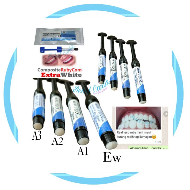 Ruby Composite Nano Venner Gigi Shade EW A1 A2 A3