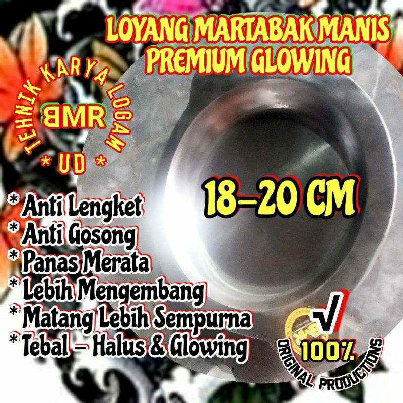 LOYANG MARTABAK MANIS PREMIUM 18-20CM