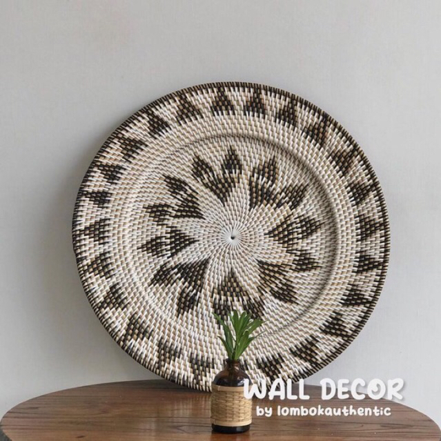 Lombok Authentic | Pajangan Dinding Anyaman Rotan Lombok Handmade | Supplier Kerajinan Tangan Rotan 