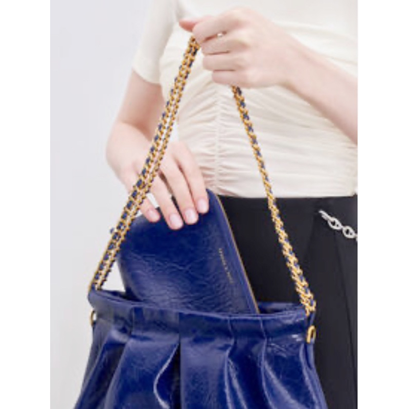 SALE - Tas Wanita CK Duo Double Hobo Bag Chain - 5020#