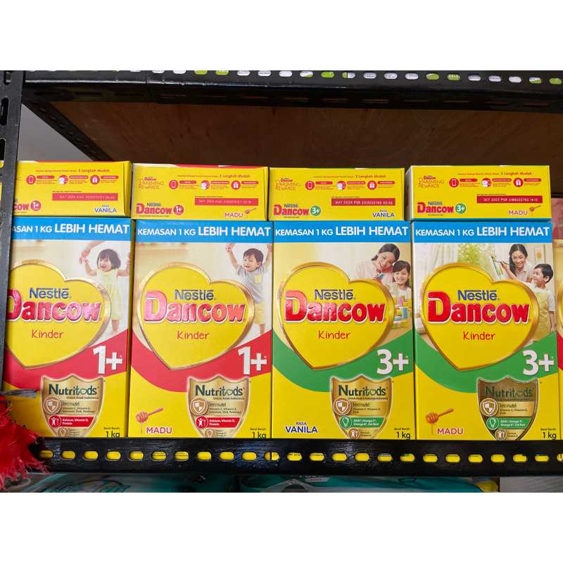 

Dancow 1 plus 1+ & 3 plus 3+ 800g 1kg Vanila/Madu/Cokelat (READY STOCK)