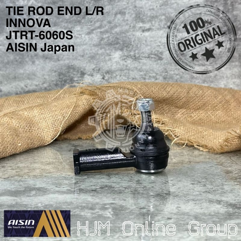 TIE ROD END L/R - TIROD TEROD INNOVA AISIN Japan JTRT-6060S ORIGINAL