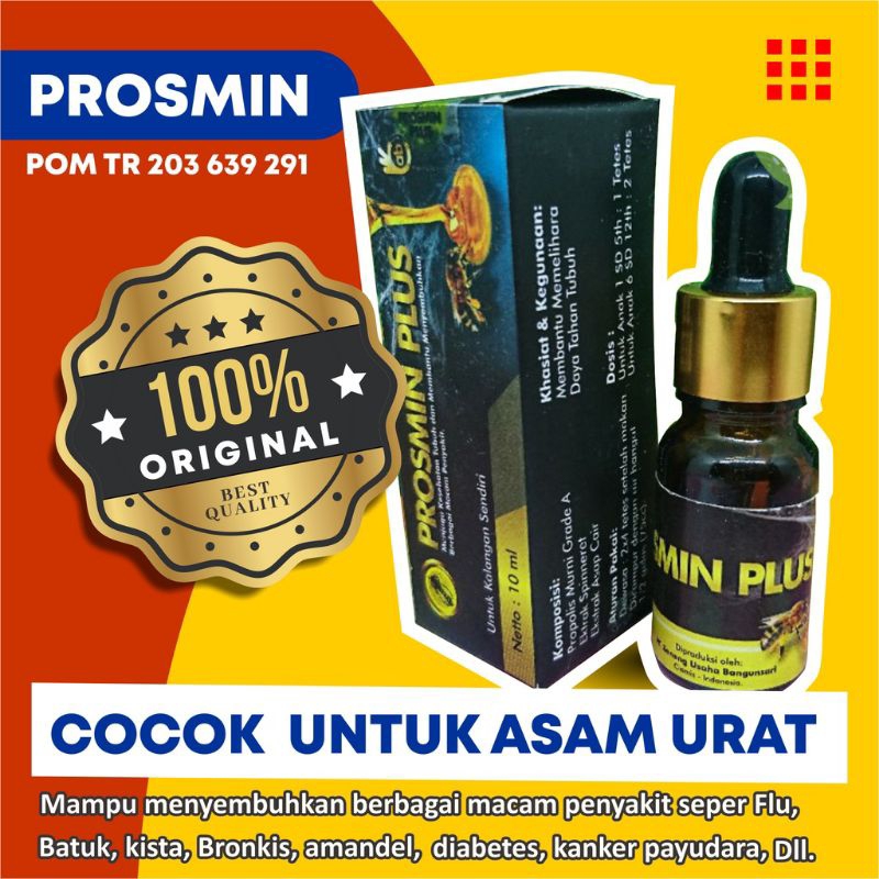 1 KOTAK PROSMIN PLUS OBAT TETES
