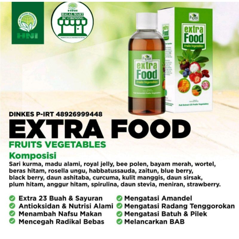 EXTRA FOOD HNI HPAI ORIGINAL
