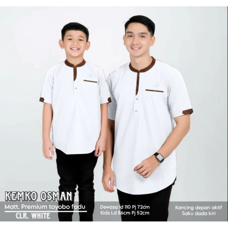 KURTA OSMAN COUPLE BAPAK DAN ANAK TERBARU