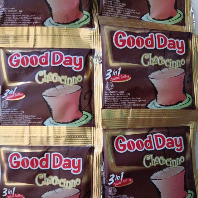 

KOPI BUBUK INSTAN GOOD DAY CHOCOCINNO 20g