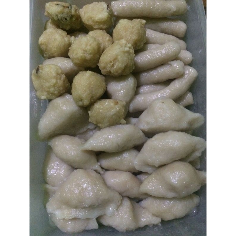 

pempek ikan tenggiri isi 10