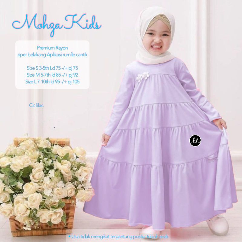 MOHZA DRES KIDS TERBARU BY KHASMA