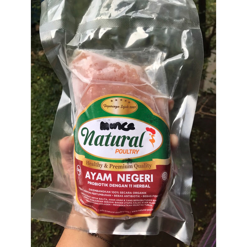 

NATURAL POULTRY daging cincang ayam organik prebiotik 300gr