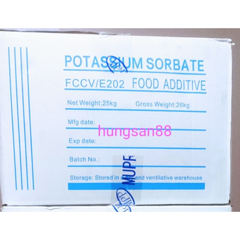 

Potassium Sorbate Mupro 25 kg FOOD GRADE