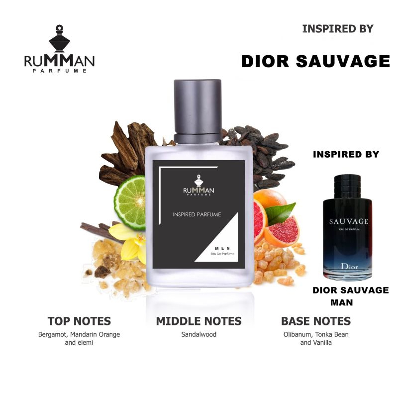 Inspired Parfum Di0r Savage Man Eau De Parfume Farfum Farpum Bibit Minyak Wangi Pria Cowok Tahan Lama