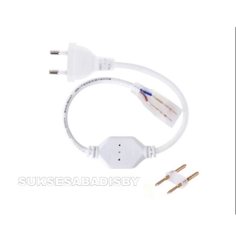 SOKET STRIP LED KABEL COLOKAN SELANG LED SMD 5050