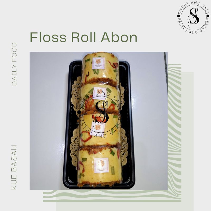 

Roti Gulung Abon / Floss Roll Abon Home Made (SIDOARJO) Sweet and Salt Bakery