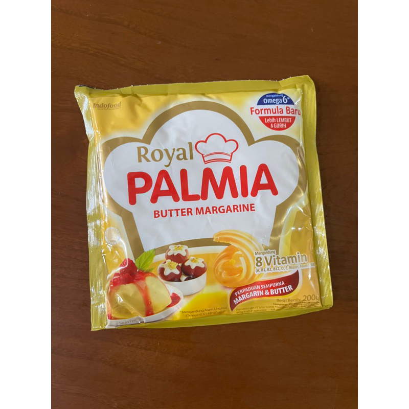 

Royal Palmia Butter Margarine RPM 200gr sachet butter blend mentega margarin