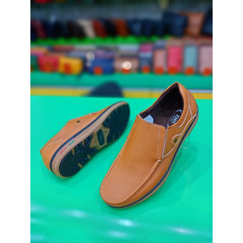 Sepatu Fantopel kulit asli | Sepatu fantofel pria bahan kulit asli Garut | Sepatu kulit asli pria | 