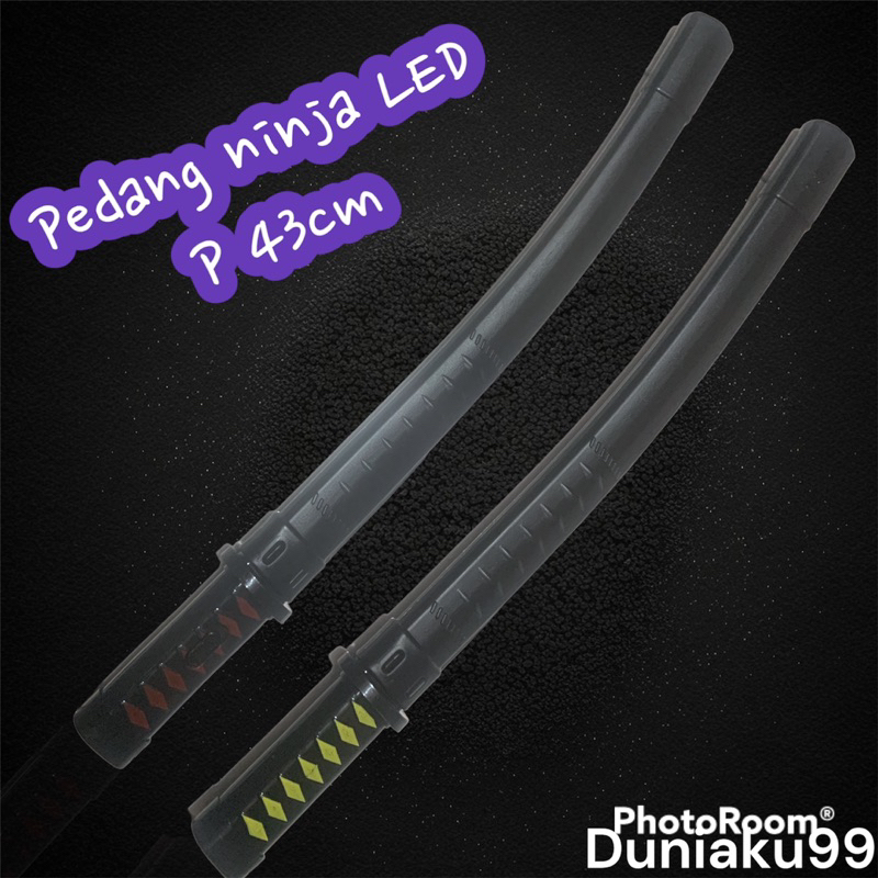 mainan pedang samurai nyala lampu LED / pedang pedang ngan / mainan anak murah