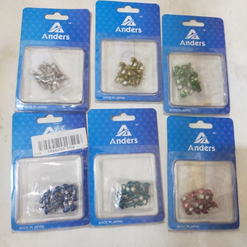 baut disc rotor sepeda baut cakram sepeda baut piringan cakram satu set 12 biji