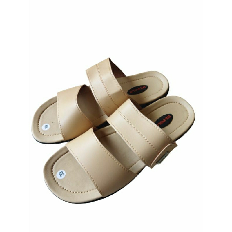sandal pria ban 2 DX-POLO trendy/sandal cowok terbaru