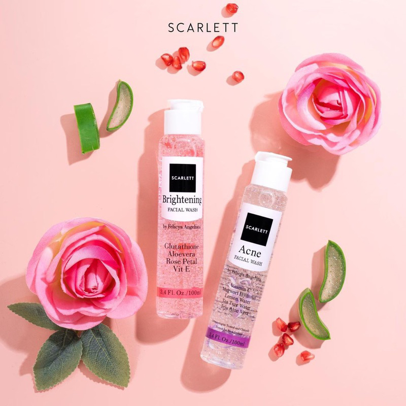 Scarlett Whitening Facial Wash / Scarlett / Scarlett Whitening / Scarlett Facial Wash / Scarlett Fac