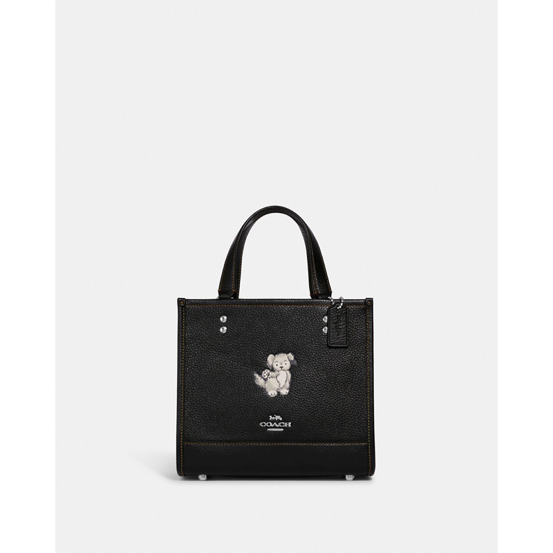 Coach Dempsey Tote 22 With Happy Dog (CD448)