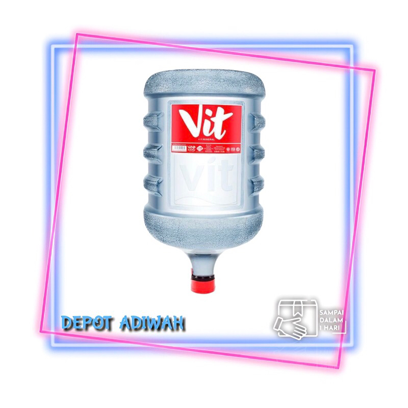 

Vit galon + isi 19 Liter (khusus instant express)