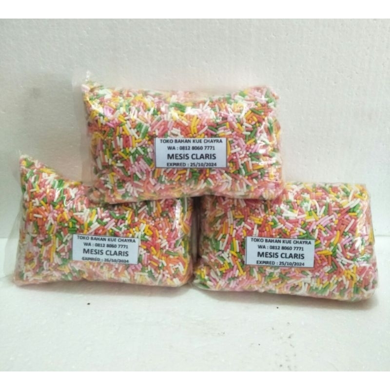 

mesis claris rainbow mesis warna 500gr