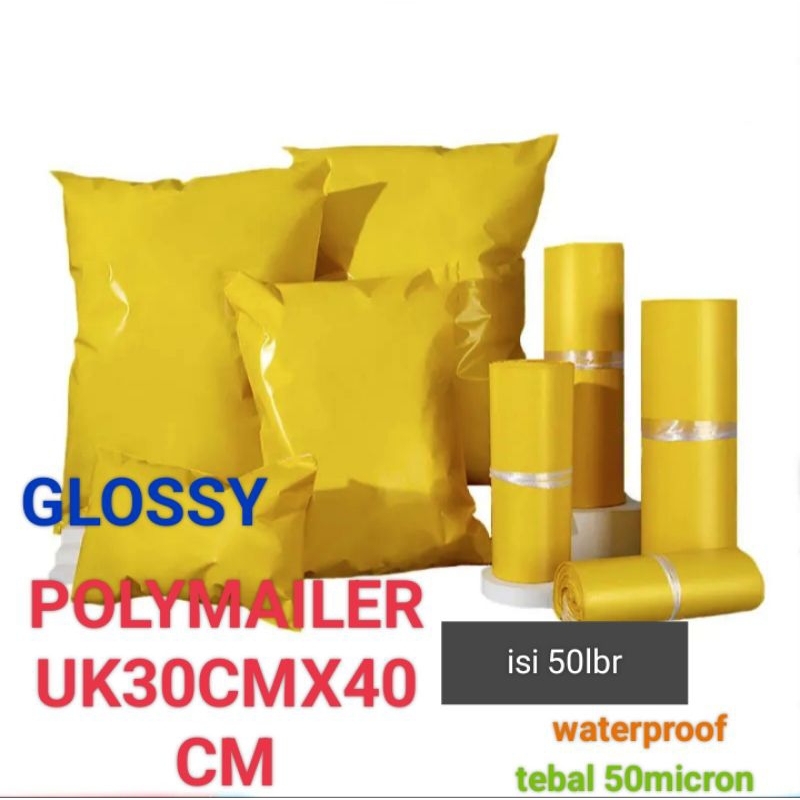 

plastik polymailer/plastik packing ukuran 30cmx40cm
