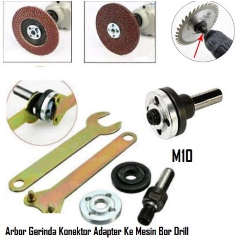 ADAPTER ADAPTOR BOR KE GERINDA / CONVERTER BOR JADI GERINDA