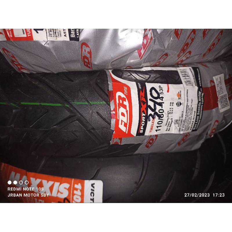 fdr sport xr 110/80-14