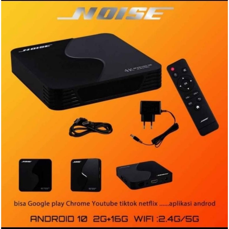 Tv Box NOISE STARLINK Android TV BOX 4K WiFi 2.4G / 5G ORIGINAL