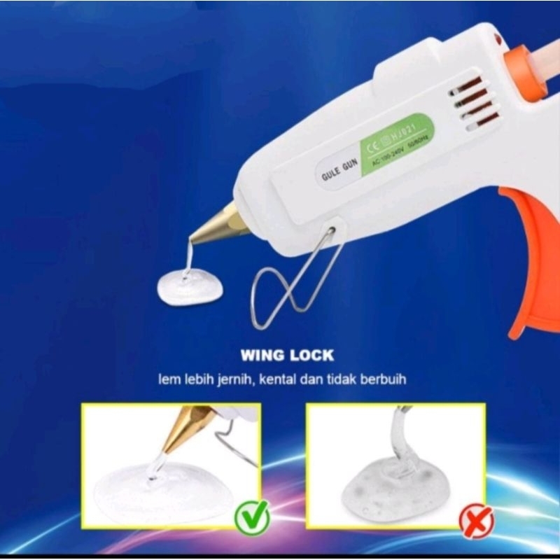 Isi lem tembak / glue gun refill 20 cm