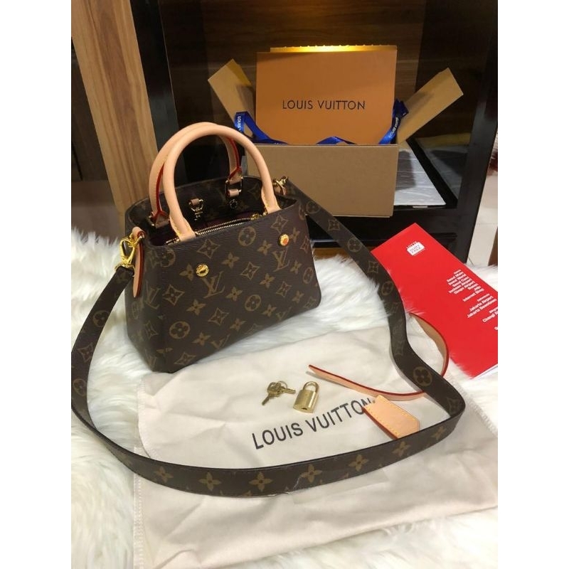 Jual Tas Louis Vuitton Montaigne mini Series 41054