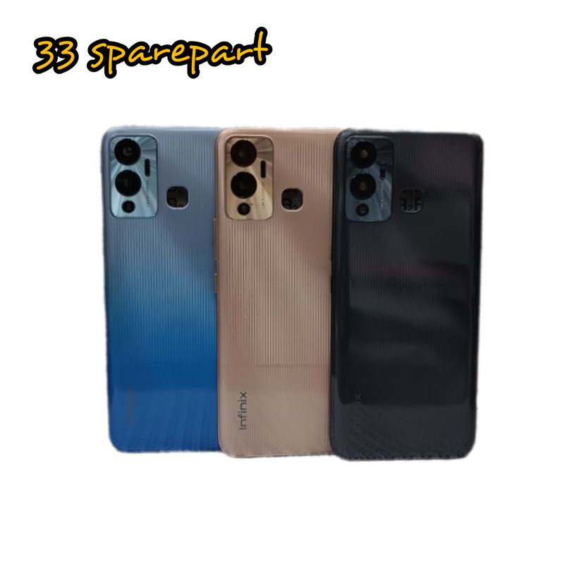 Backdor / Back cover / Tutup belakang Infinix X6816 / Hot 12 Play Original