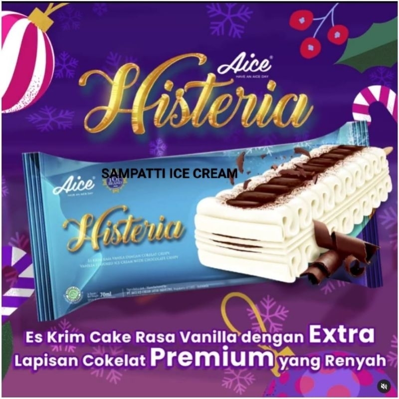 Histeria Aice Ice  Cream