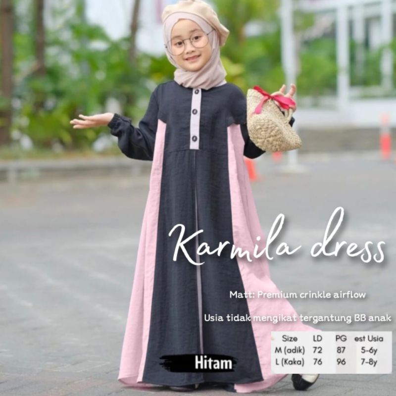 KARMILA DRESS KIDS TERBARU