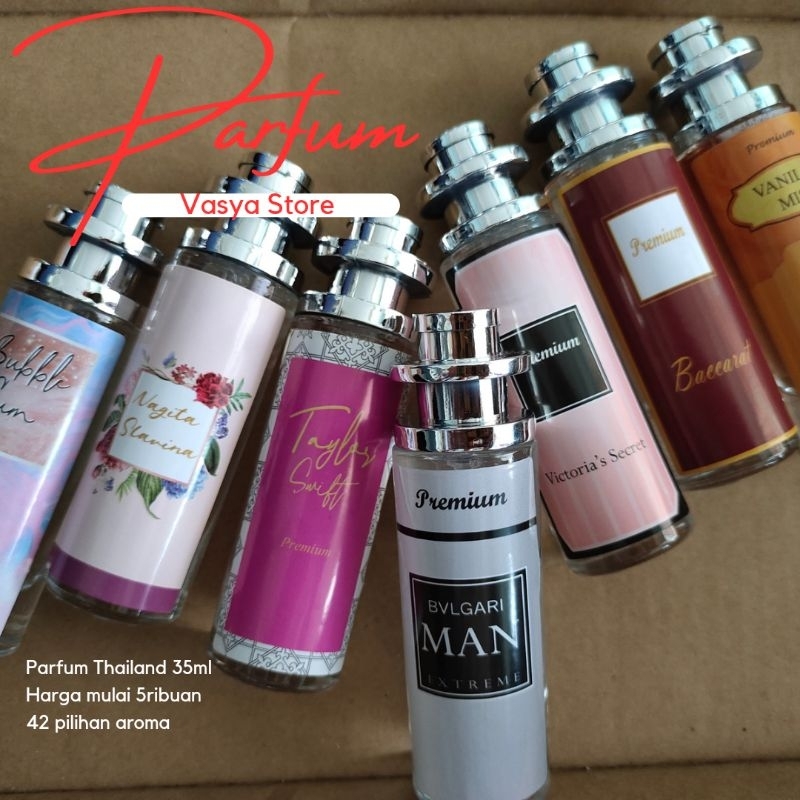 PARFUM THAILAND GRADE B 35ML PARFUM BADAN MURAH PARFUM PRIA PARFUM WANITA