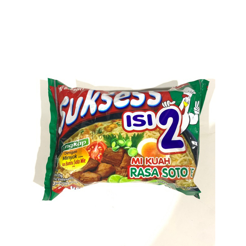 

Mi Kuah Sukses Isi 2 Rasa Soto Mie