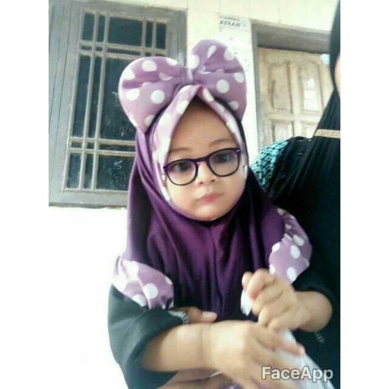 Jilbab anak/KERUDUNG sirya baby/HIJAB PITA MICY  grosir  klik harga khusus