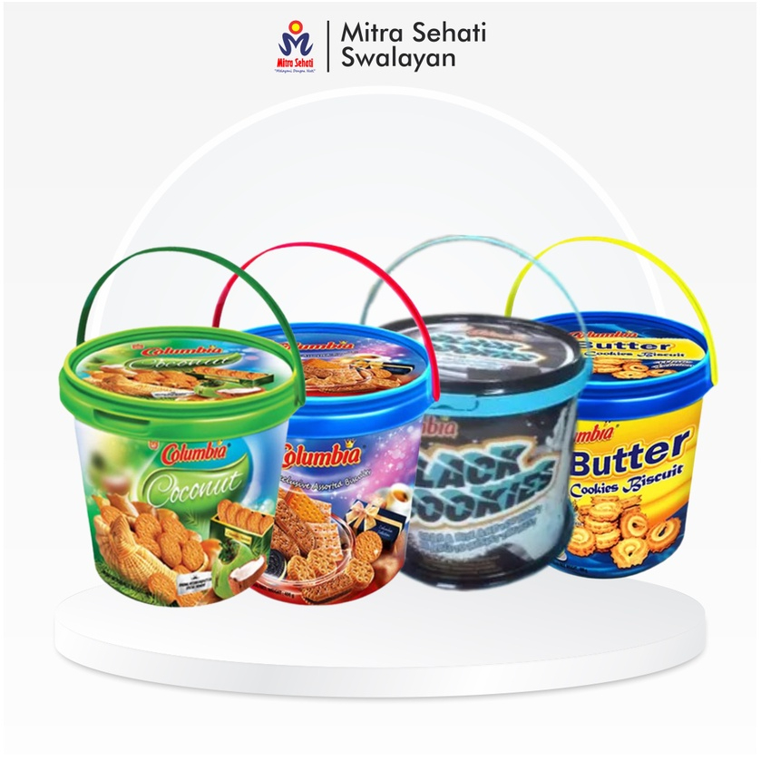

COLUMBIA ASSORTED EMBER 350 gr / Biskuit Lebaran - Mitra Sehati Swalayan