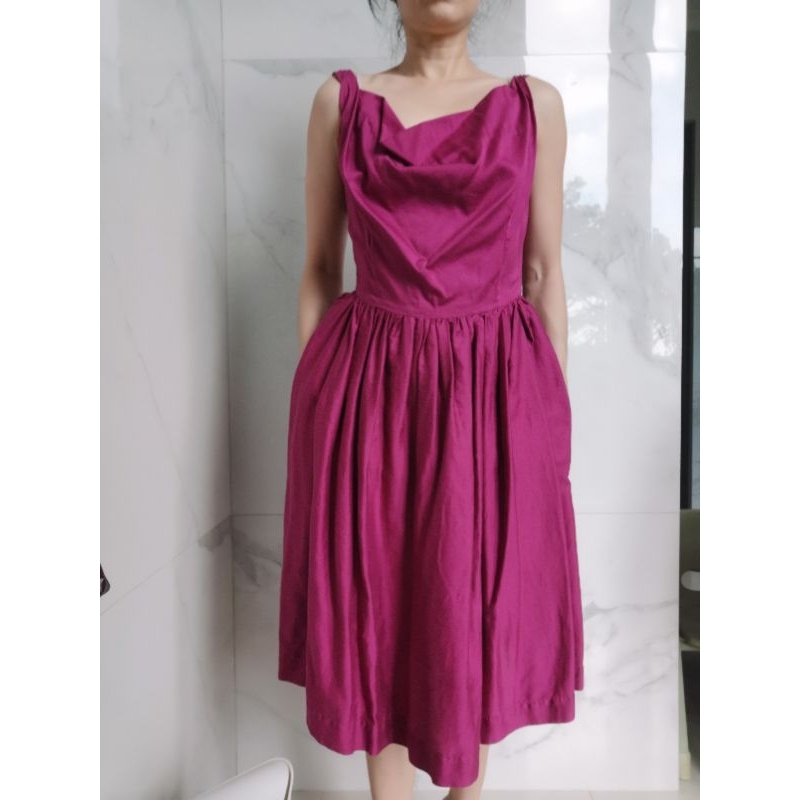 Authentic Vivienne Westwood fushia dress