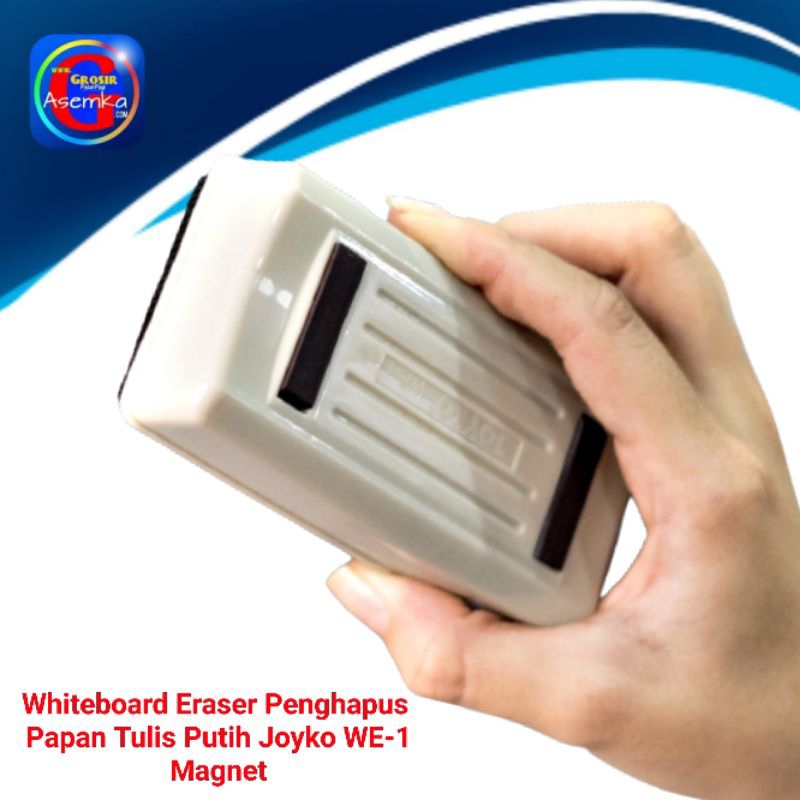 Whiteboard Eraser Penghapus Papan Tulis Putih Joyko WE-1 Magnet Satuan 1pcs