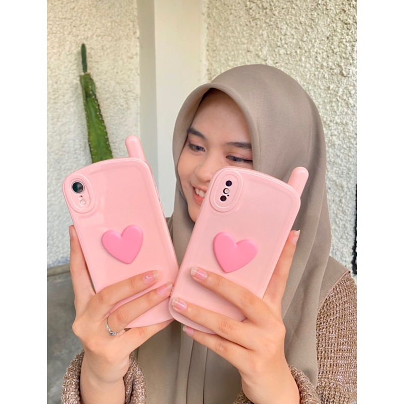 CASE TALKI TALKI LOVE PINK FOR IPHONE 14 PROMAX  14 PRO 14+ 14 13MINI 13 PROMAX  13 PRO  13 12 MINI 12 PROMAX  12 PRO  12 11 PROMAX  11 PRO 11  XSMAX  XR X/XS 7+/8+ 7/8/SE 6S+/6+ 6/6S