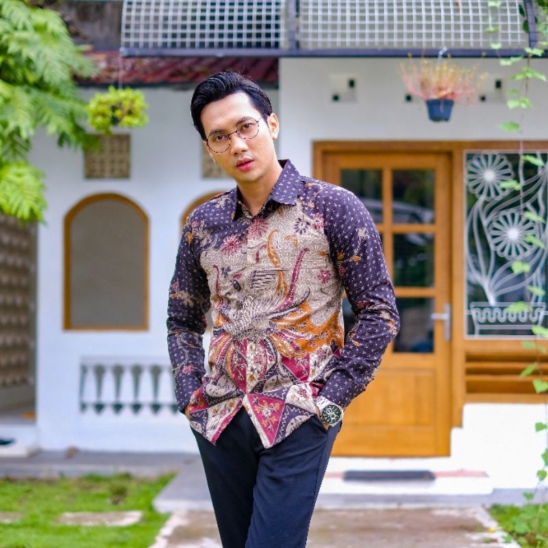 BATIK KERTOJOYO EKSKLUSIF TERBARU LENGAN PANJANG FULL FURING SLIMFIT ORIGINAL PREMIUM