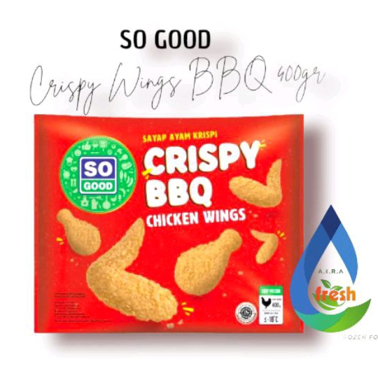 

So Good Crispy Chicken Wing BBQ 400gr