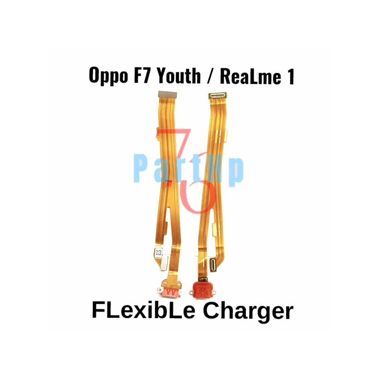 Fleksibel Konektor Cas Oppo F7 Youth - Realme 1 -  Fleksible Fleksibel Flexibel Konektor  Connector