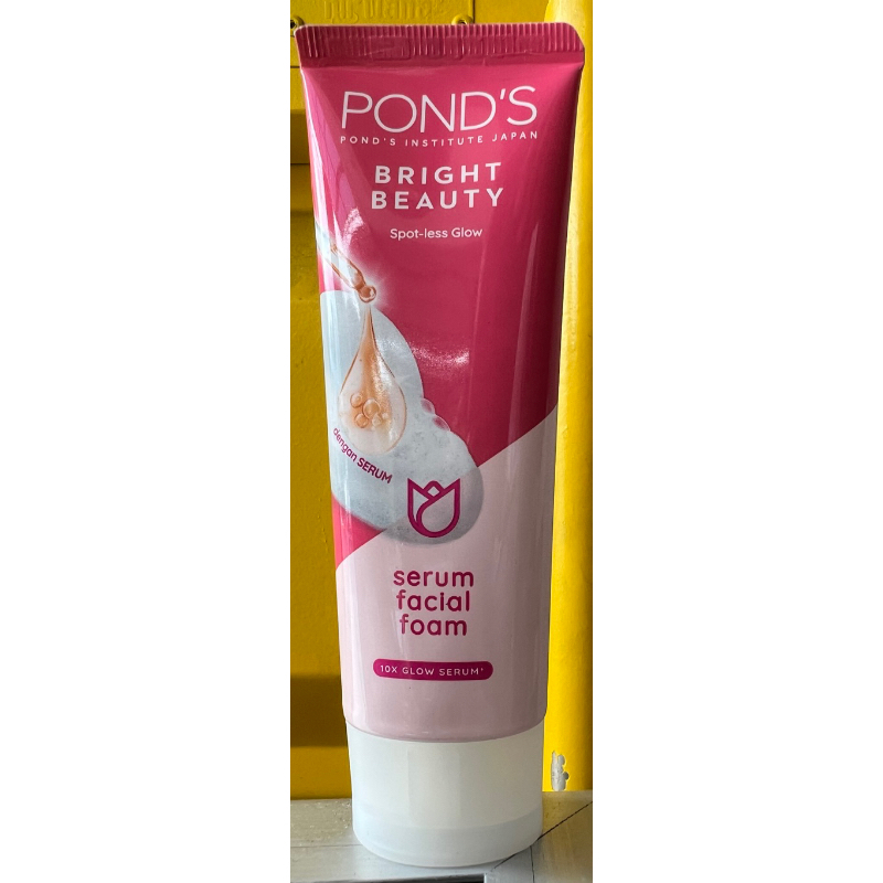 Sabun Wajah Ponds Facial Foam Bright Beauty Pink Kecil