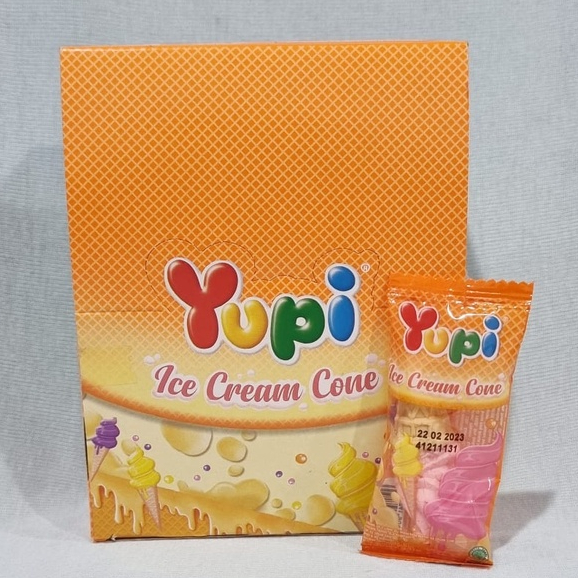 

Yupi Ice Cream Cone (Isi 24 Pcs)