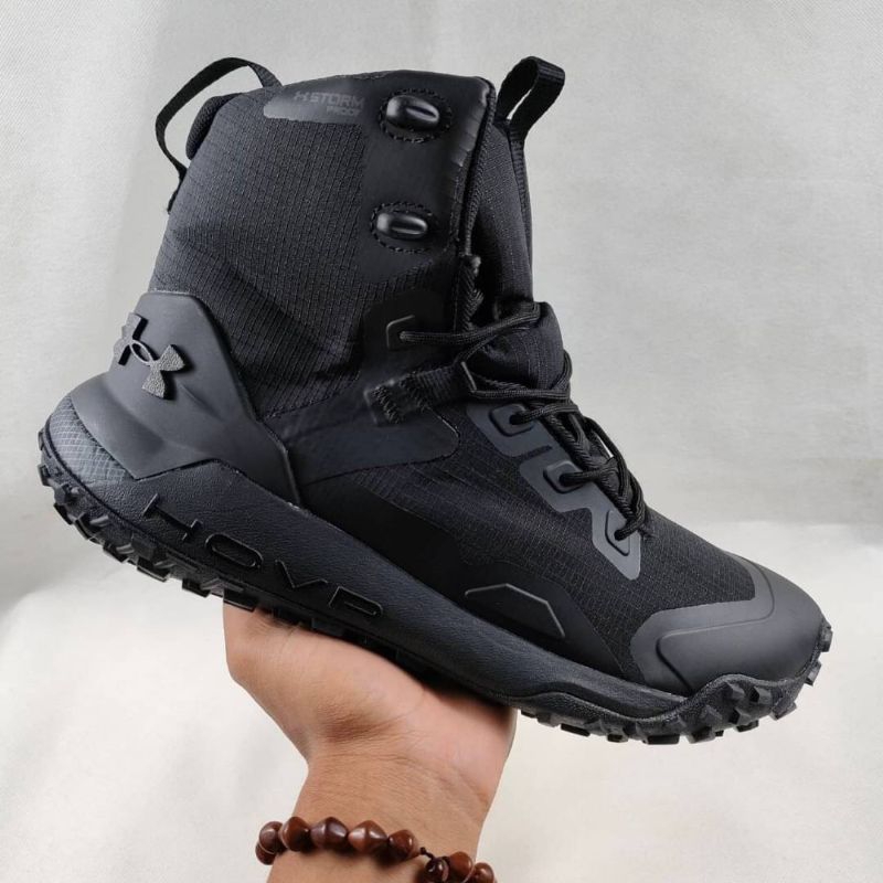 SEPATU PRIA UNDER ARMOUR DAWN PROJECT FULL BLACK