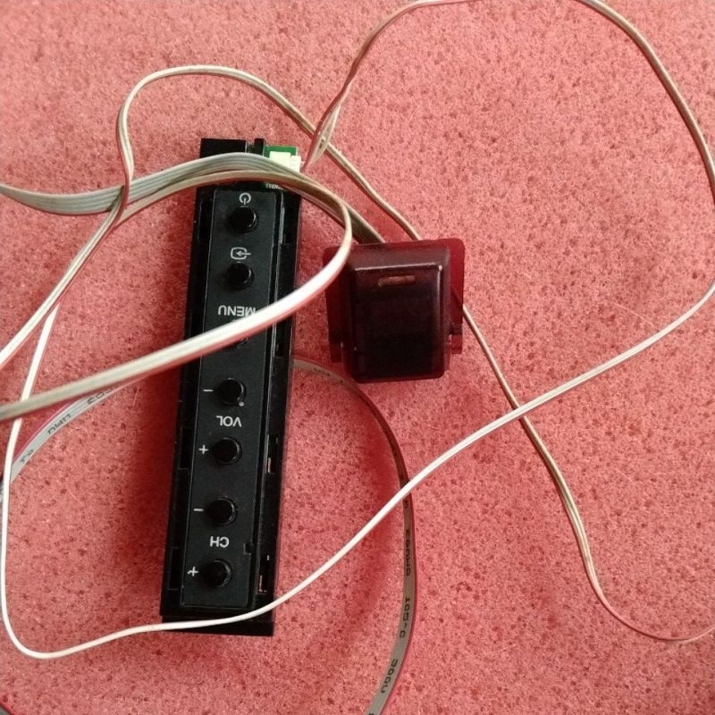 tombol dan sensor remot tv Changhong LED32D2200